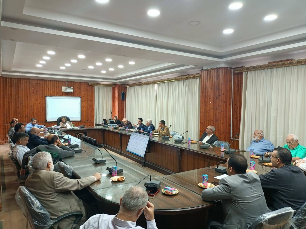 انعقاد مجلس كلية الهندسة ببنها جلسة رقم (461)