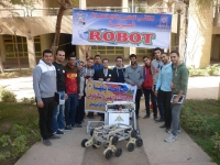فوز طلاب كلية الهندسة جامعة بنها بالفوز بالمركز الاول على الجامعات المصرية... بمسابقة robot