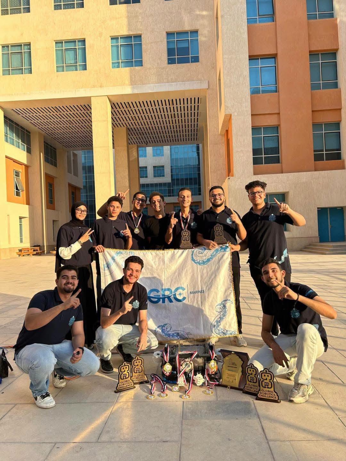 التمثيل الدولى فى مسابقة Global Robotics Challenge (GRC)